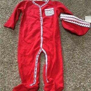 🆕First Impressions Holiday one piece outfit with hat